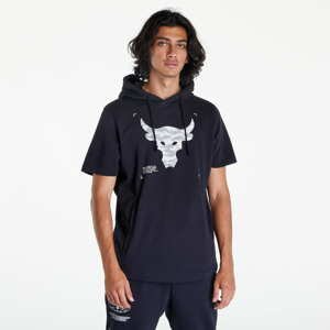 Mikina Under Armour Project Rock Terry Short Sleeve Hoodie Black