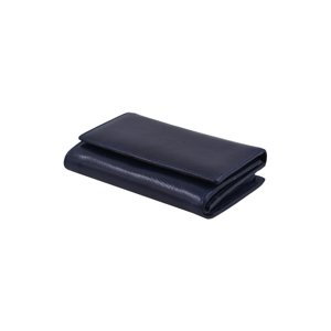 Dámská kožená peněženka na výšku Tmavě Modrá, 4 x 15 x 10 (XSB00-SP907-41KUZ)