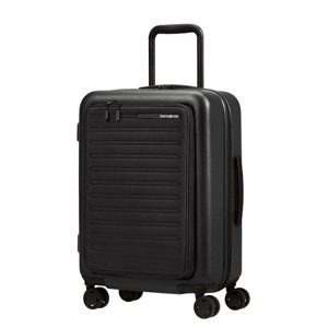 SAMSONITE Kufr StackD Spinner Expander 55/20 Easy Access Cabin Black, 23 x 40 x 55 (135418/1041)