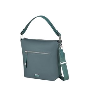 SAMSONITE Dámská kabelka na notebook 14" Be-Her Petrol Grey, 29 x 13 x 29 (144367/6325)