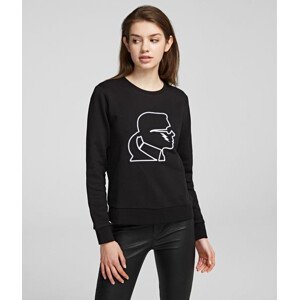 Mikina karl lagerfeld karl lighting bolt sweatshirt černá xl