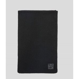 Šála karl lagerfeld k/ikonik patch scarf černá none