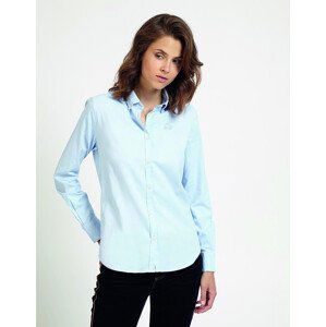 Košile la martina shirt oxford 50/1 30/2 long sleeve slim modrá 1