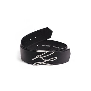 Opasek karl lagerfeld k/autograph belt large černá s