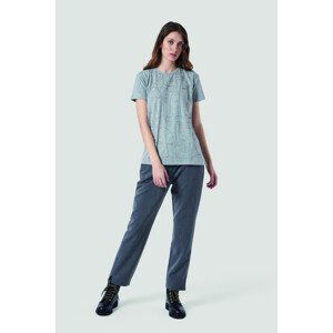 Kalhoty la martina woman pant twill wool touch šedá 3