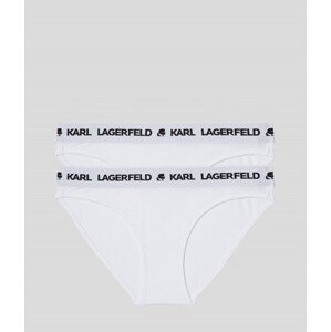 Spodní prádlo karl lagerfeld logo brief set 2-pack bílá s