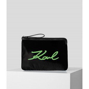 Taška karl lagerfeld k/signature ipad pouch černá none