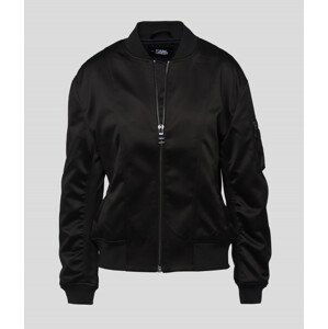 Bunda karl lagerfeld unisex ikonik animal bomber černá xs