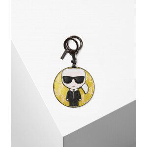 Klíčenka karl lagerfeld k/ikonik monogram keychain žlutá none