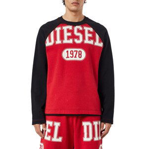 Mikina diesel s-raglen sweat-shirt černá xl