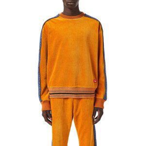 Mikina diesel s-meyer sweat-shirt oranžová l