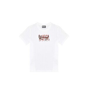 Tričko diesel t-reg-d1 t-shirt bílá xs