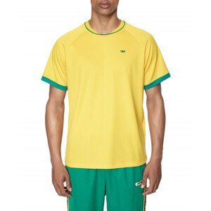 Tričko diesel amtee-crossoon-wt15 t-shirt žlutá l