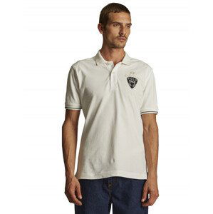 Polokošile la martina man polo s/s cotton piquet bílá m