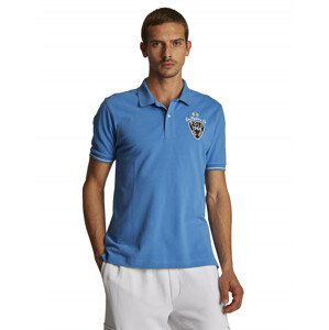 Polokošile la martina man polo s/s cotton piquet modrá xl