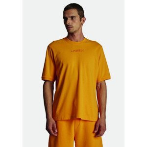 Tričko la martina man t-shirt s/s cotton jersey žlutá l
