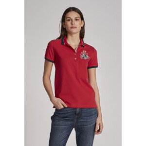 Polokošile la martina woman polo s/s cotton piquet červená 3