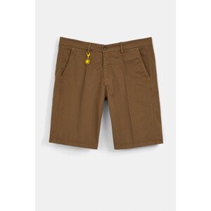 Šortky manuel ritz bermuda shorts hnědá 56