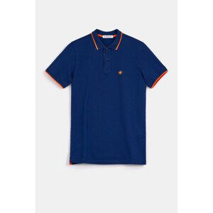 Polokošile manuel ritz polo shirt modrá s