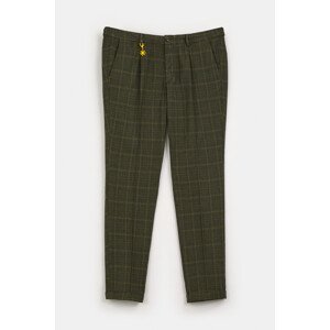 Kalhoty manuel ritz trousers zelená 54