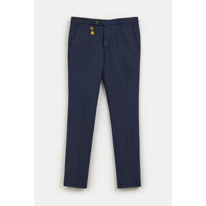 Kalhoty manuel ritz trousers modrá 58