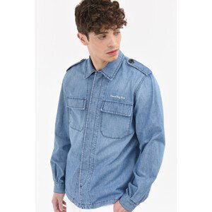 Košile manuel ritz jacket modrá 48