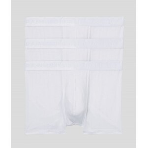 Spodní prádlo karl lagerfeld premium lyocell trunk set 3-pack bílá s