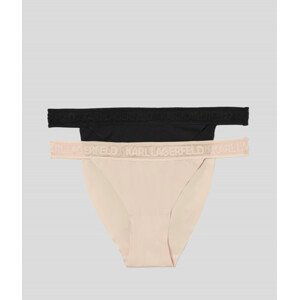 Spodní prádlo karl lagerfeld ultralight logo brief set 2-pack šedá m