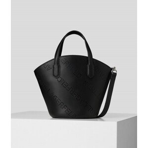 Kabelka karl lagerfeld k/punched logo small tote černá none