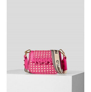 Crossbody karl lagerfeld k/letters woven sm crossbody růžová none