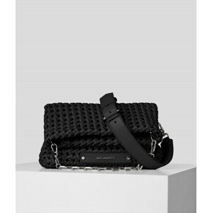 Kabelka karl lagerfeld k/kushion braid sm folded tote černá none