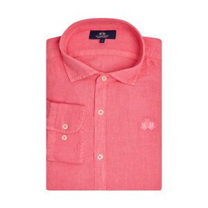 Košile la martina man shirt l/s light linen růžová l