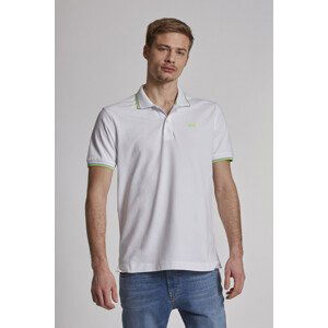 Polokošile la martina man polo s/s piquet stretch bílá 4xl