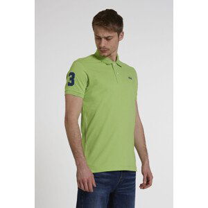 Polokošile la martina man polo s/s piquet stretch zelená xxxl