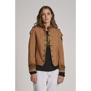 Blejzr la martina woman jacket cotton twill hnědá 42