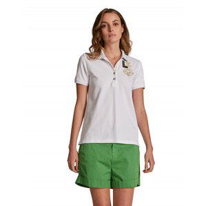 Polokošile la martina woman polo s/s piquet stretch bílá 1