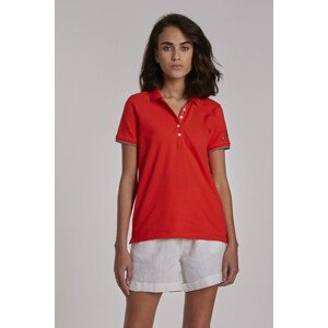 Polokošile la martina woman polo s/s piquet stretch červená 1