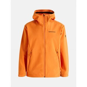 Bunda peak performance m explore hood jacket oranžová s