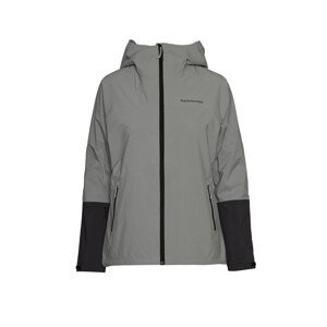 Bunda peak performance w nightbreak jacket soud mist grey melange