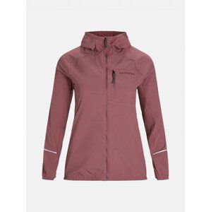 Bunda peak performance w light woven jacket růžová l