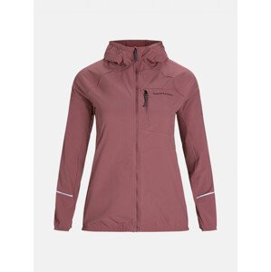 Bunda peak performance w light woven jacket růžová s