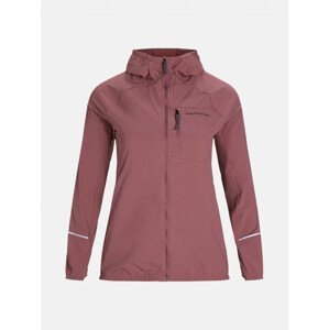 Bunda peak performance w light woven jacket růžová xl