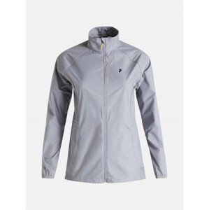 Bunda peak performance w wind jacket soud mist grey melange