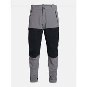 Kalhoty peak performance m stretch trek pants šedá l