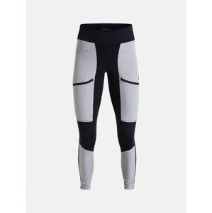 Legíny peak performance w track tights šedá xs