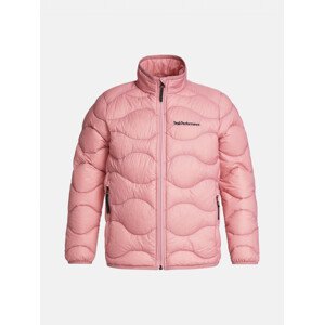 Bunda peak performance jr helium down jacket růžová 140