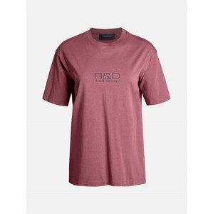 Tričko peak performance w r&d scale print t-shirt růžová m