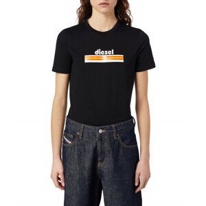 Tričko diesel t-reg-c26 t-shirt černá m