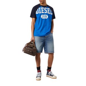 Šortky diesel d-strukt-short shorts modrá 32