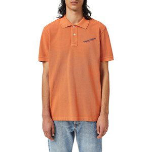 Polokošile diesel t-smith-ind polo shirt oranžová m